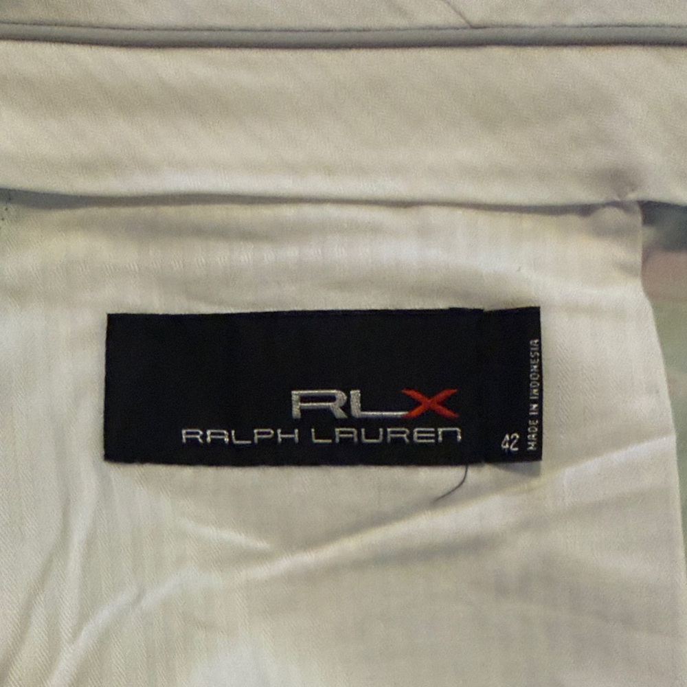 Ralph Lauren RLX Green and Pink Lobster Golf shorts. - Picture 2 of 3